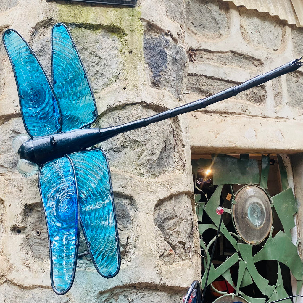 Wall art - wall mounted dragonfly