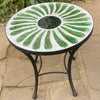 Dalle de Verre coffee table ~ 50cm diameter, 50cm high