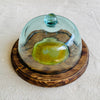 cloche board, small - 33cm diameter with glass cover