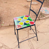 Dalle de Verre chair ~ 35cm seat, 49cm high