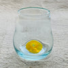 Blown glass - ‘Thumb’ler (short round dimple tumbler) ~ 300ml