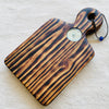 chopping board, small - chopping area 25x22cm, handle 15cm - total 39cm
