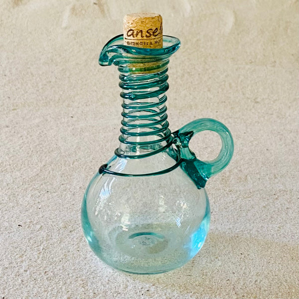 Blown glass -  olio jug