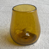 Blown glass - ‘Thumb’ler (short round dimple tumbler) ~ 300ml