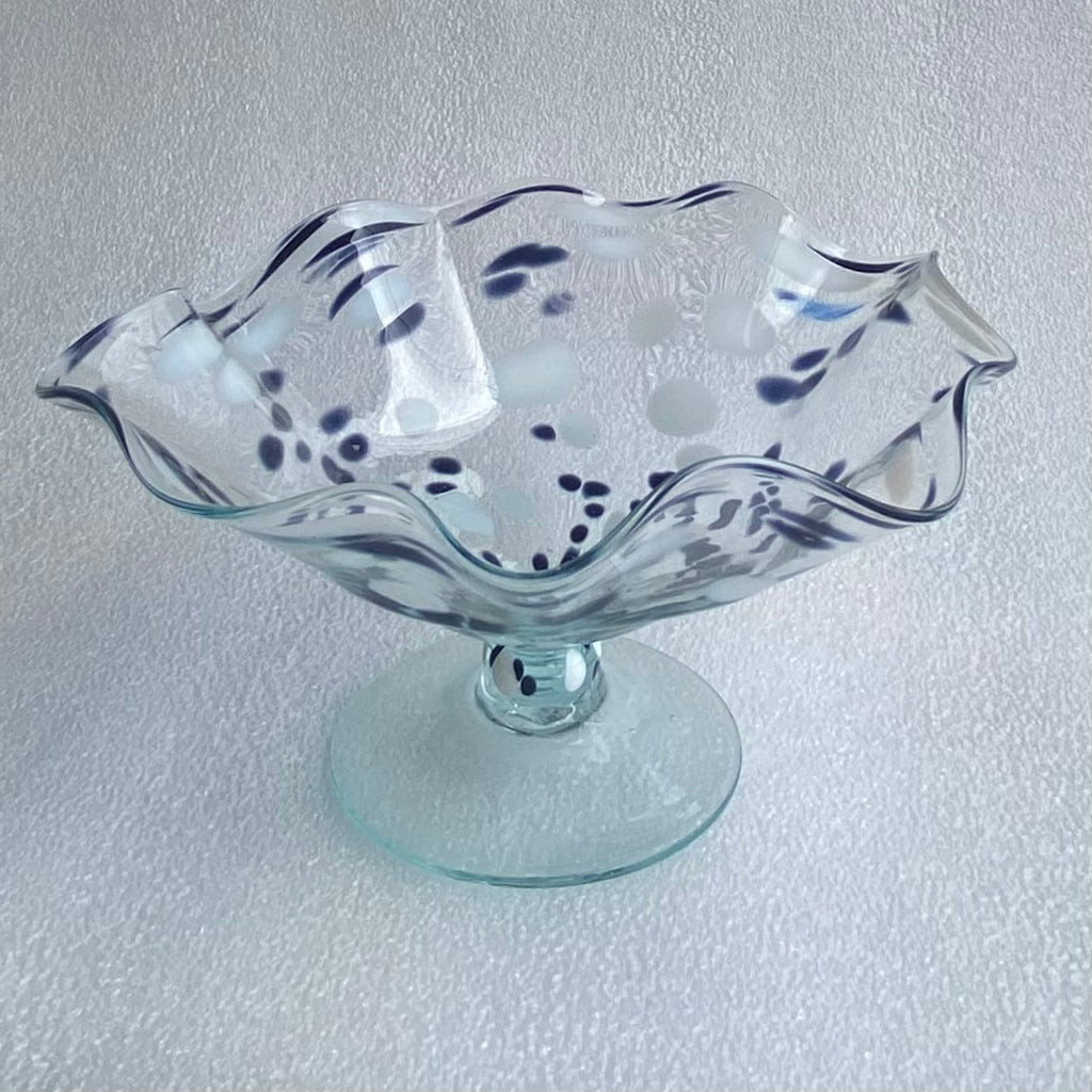 Blown glass - olive dish