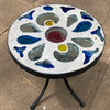 Dalle de Verre stool ~ 30cm diameter, 30cm high