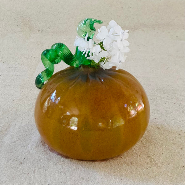 Blown glass -  pumpkins by James,Kip and Valentine
