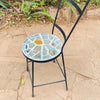 Dalle de Verre chair ~ 35cm seat, 49cm high