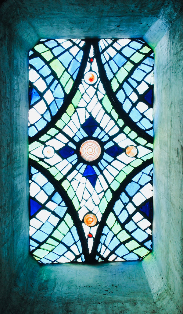 Dalle de Verre 'Squeaks' skylight ~ 1.2m x 0.8m