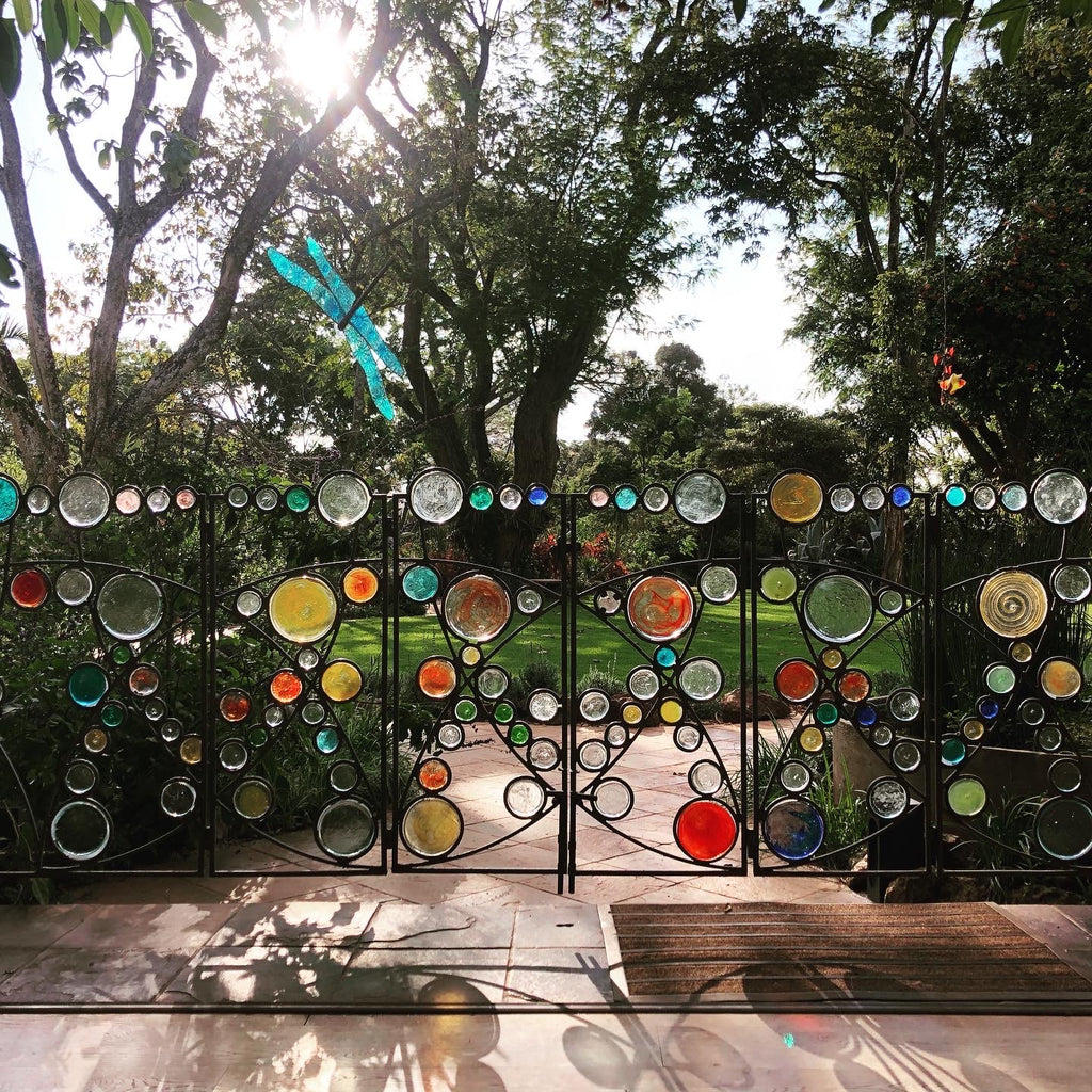 Funky Fencing gate 'Doggone' ~ 1 x 3m