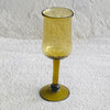 Blown glass - goblet (tall wine)
