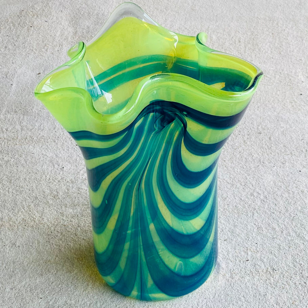 Blown glass - vase (floppy 25cm)