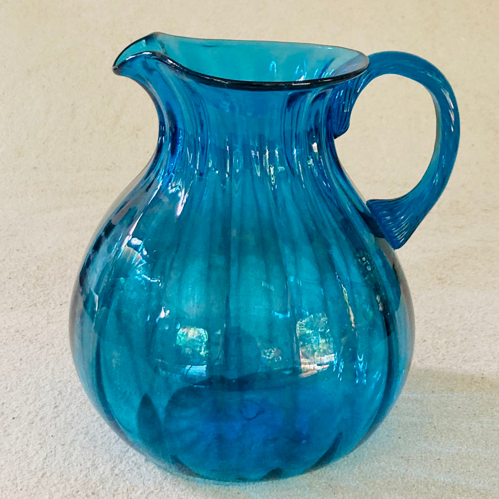 Blown glass - jug (fat)