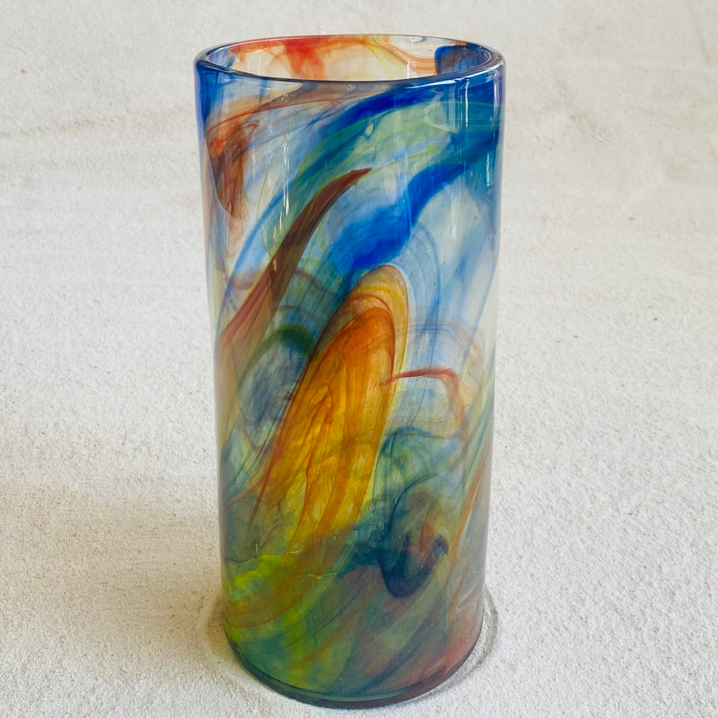 Blown glass - vase (cylinder 25cm)