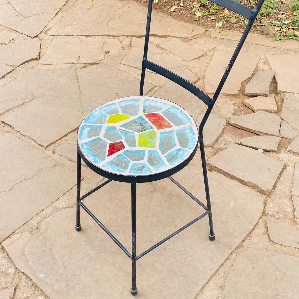 Dalle de Verre chair ~ 35cm seat, 49cm high
