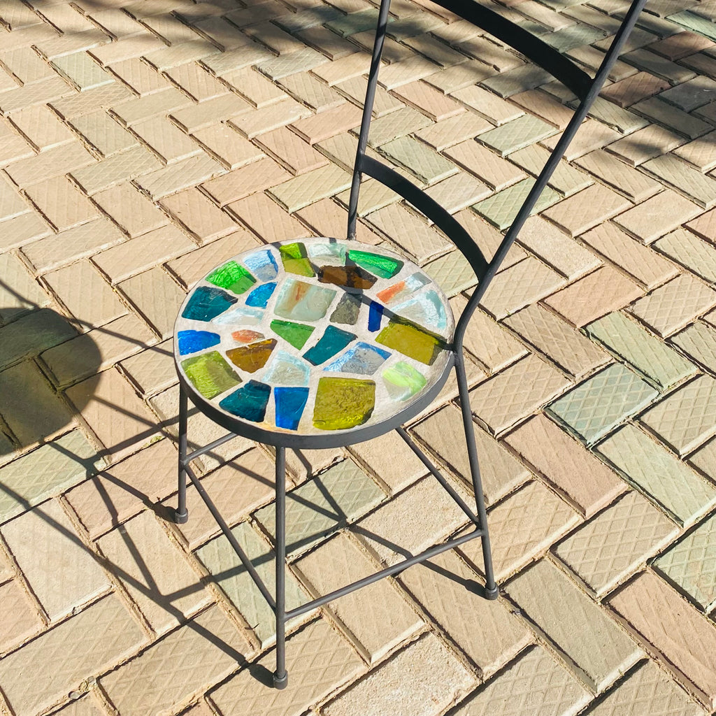 Dalle de Verre chair ~ 35cm seat, 49cm high