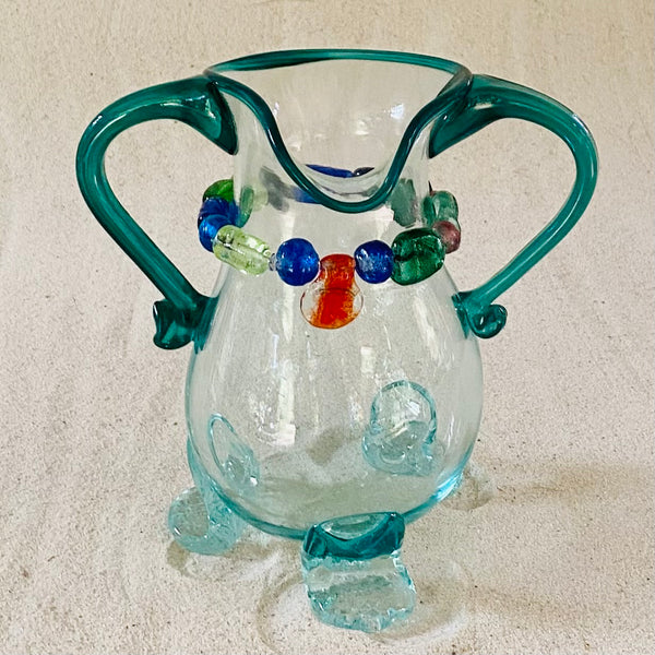 Blown glass - jug by Josja ~ 20cm