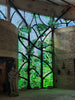 Dalle de Verre 'Gombe' panel ~ 140 sq m