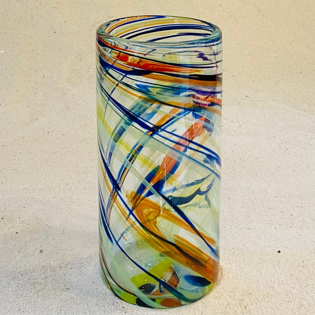 Blown glass - vase (cylinder 25cm)