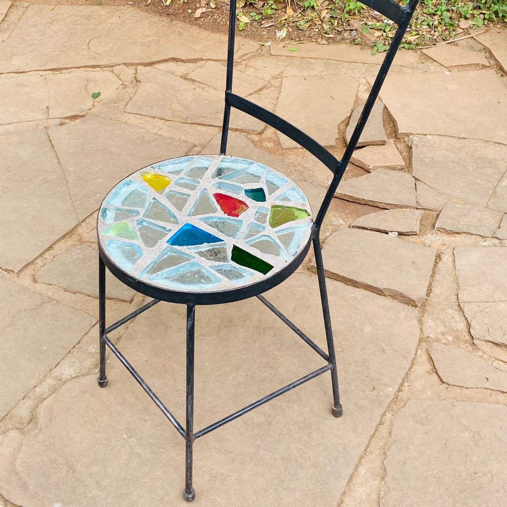 Dalle de Verre chair ~ 35cm seat, 49cm high