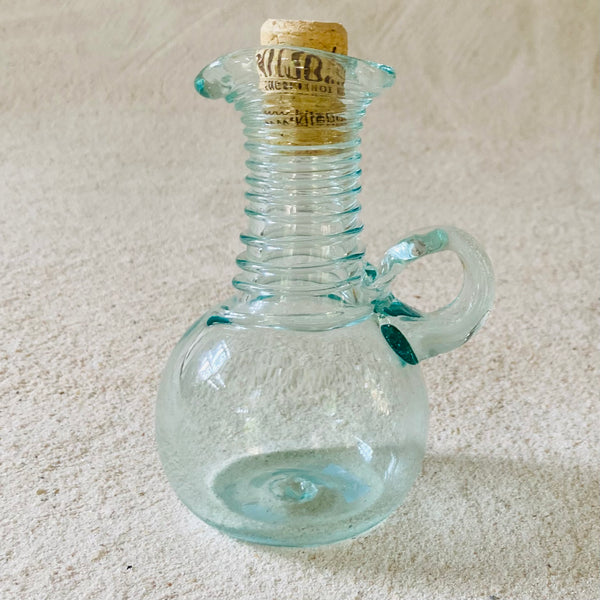Blown glass -  olio jug