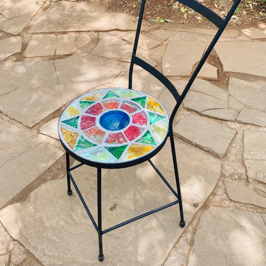 Dalle de Verre chair ~ 35cm seat, 49cm high