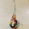Blown glass - sculpture 50cm teardrop decorative drop