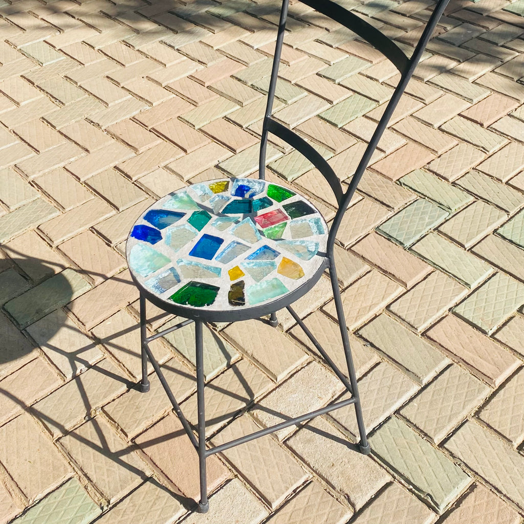 Dalle de Verre chair ~ 35cm seat, 49cm high