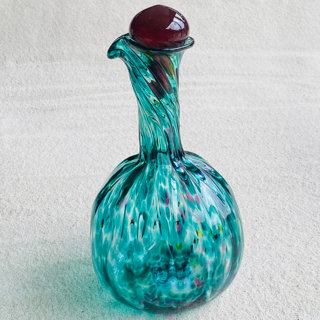 Blown glass - decanter teardrop ~ 1000ml