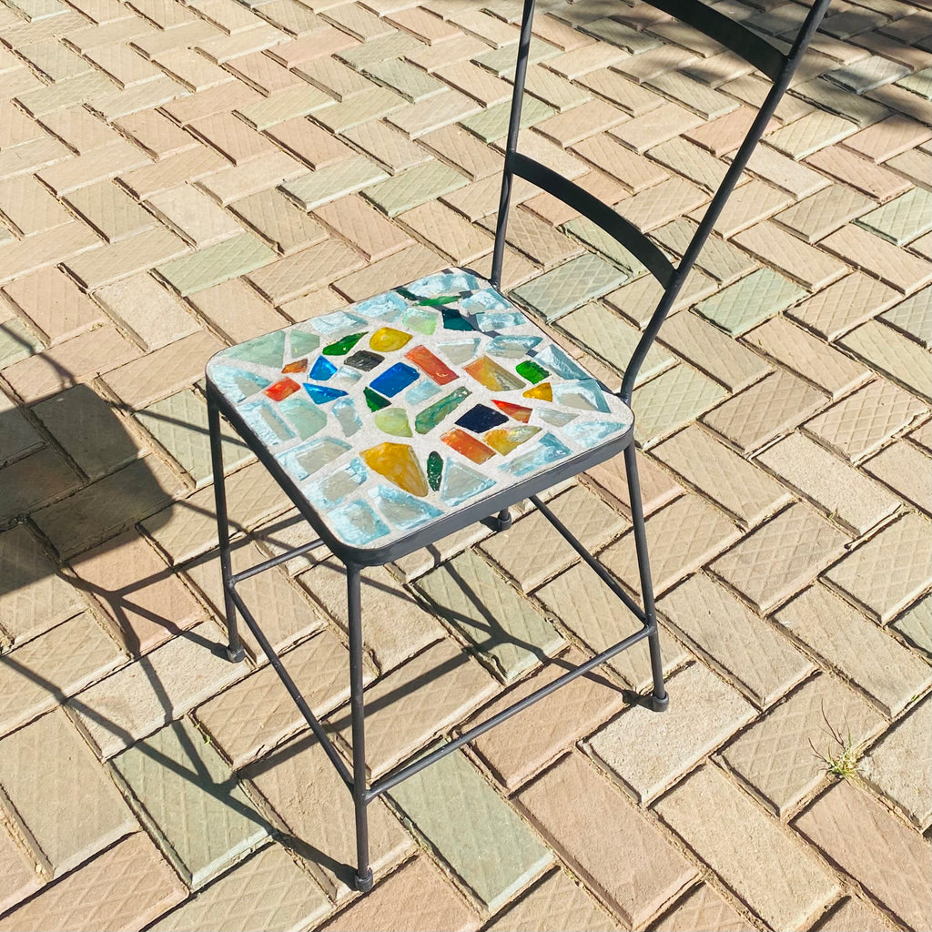 Dalle de Verre chair ~ 35cm seat, 49cm high