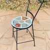 Dalle de Verre chair ~ 35cm seat, 49cm high