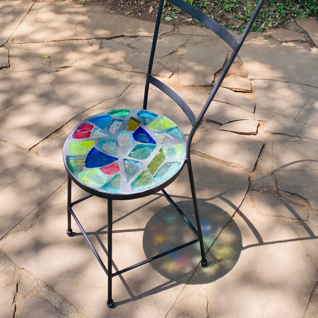 Dalle de Verre chair ~ 35cm seat, 49cm high