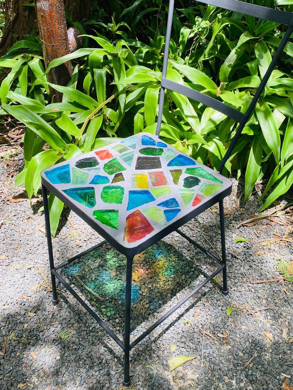 Dalle de Verre chair ~ 35cm seat, 49cm high