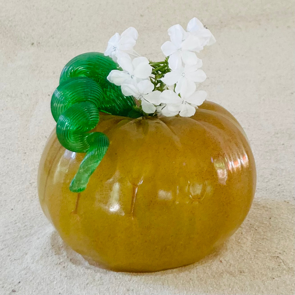 Blown glass -  pumpkins by James,Kip and Valentine