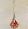 Blown glass - sculpture 50cm teardrop decorative drop