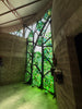 Dalle de Verre 'Gombe' panel ~ 140 sq m
