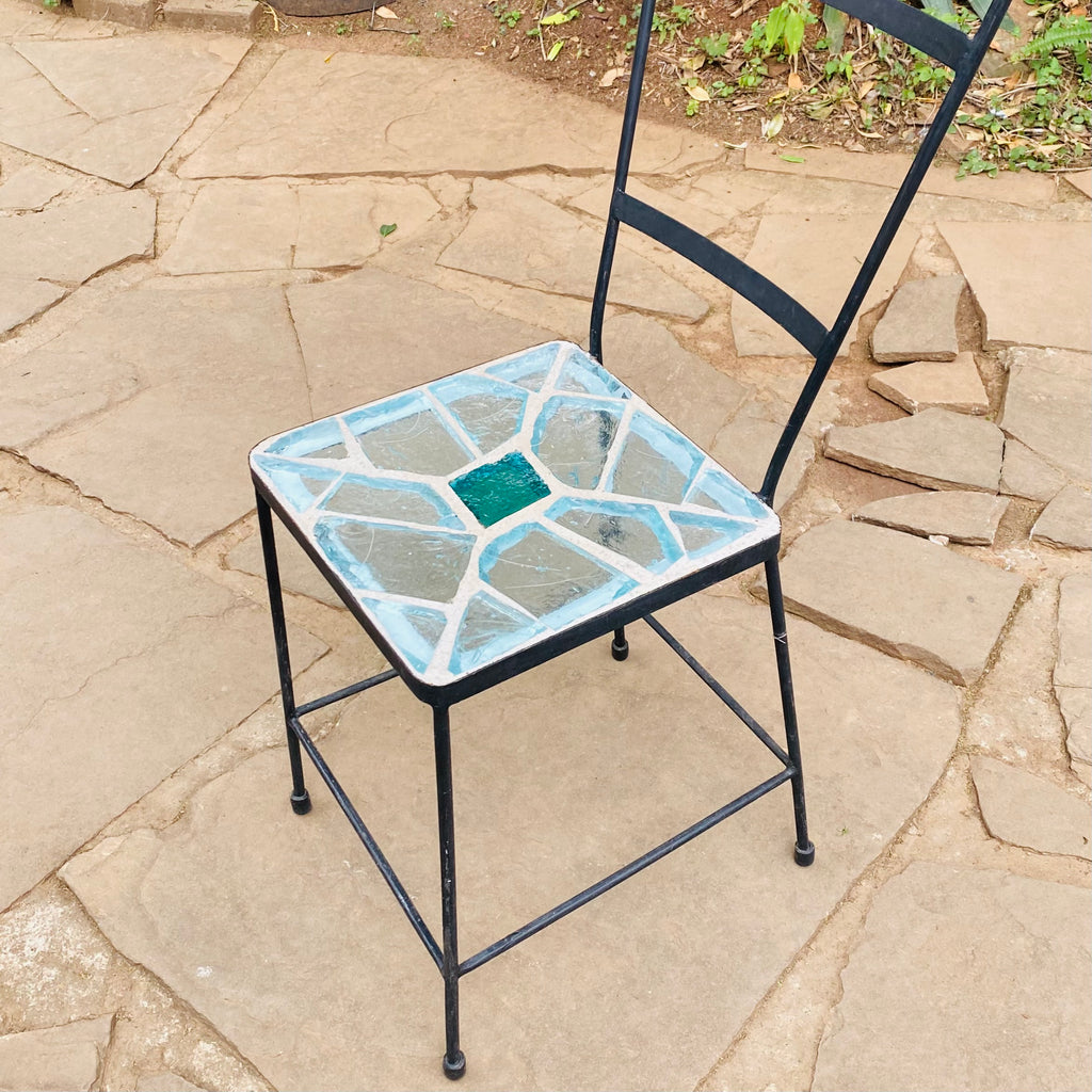 Dalle de Verre chair ~ 35cm seat, 49cm high