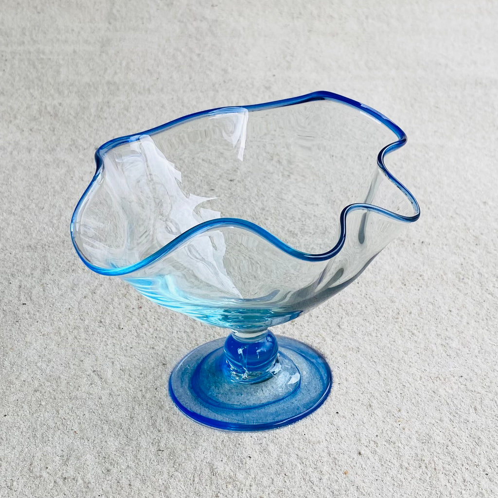 Blown glass - olive dish