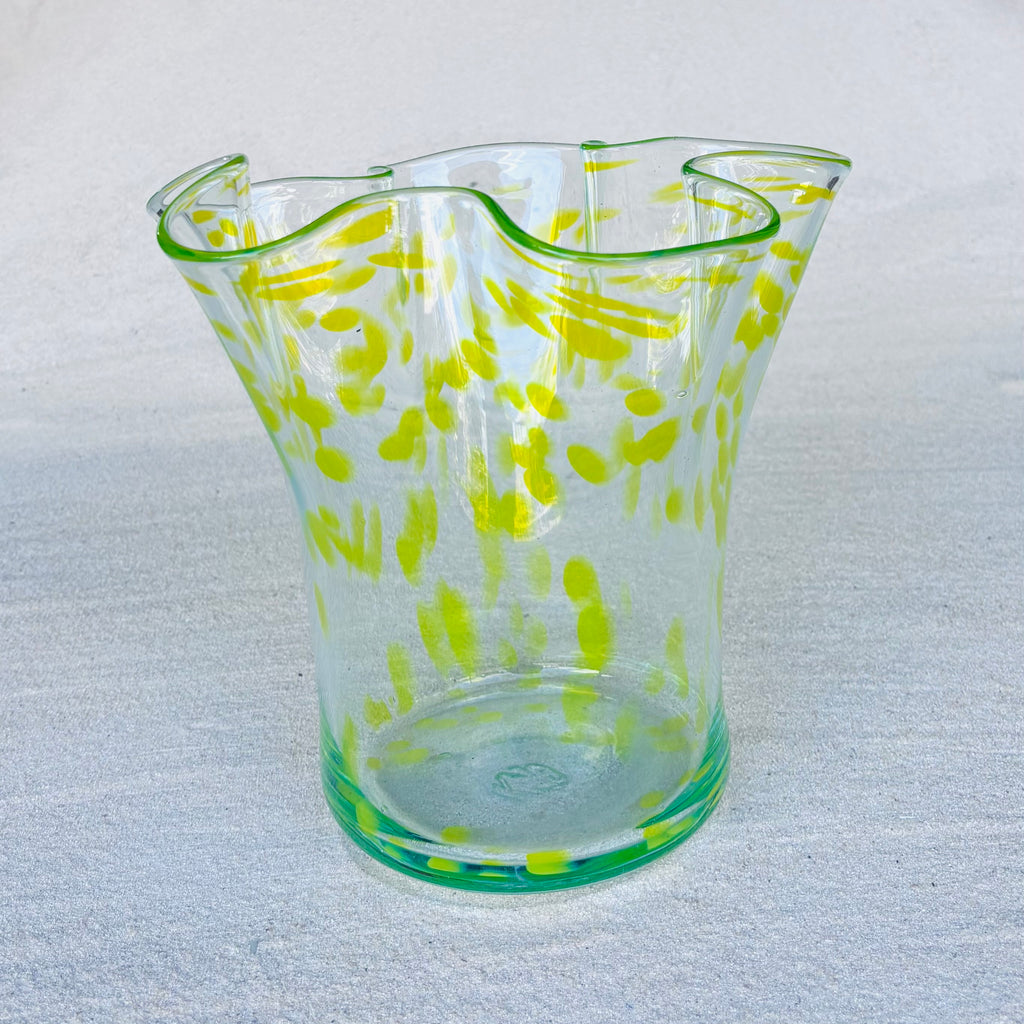 Blown glass - vase (floppy 25cm)