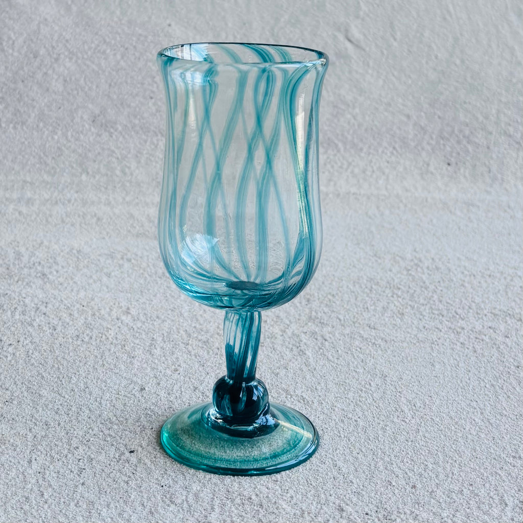 Blown glass - goblet (standard wine)
