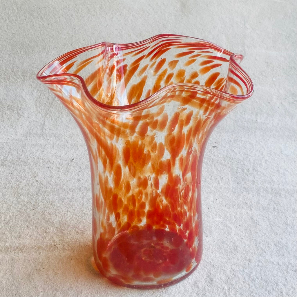 Blown glass - vase (floppy 25cm)