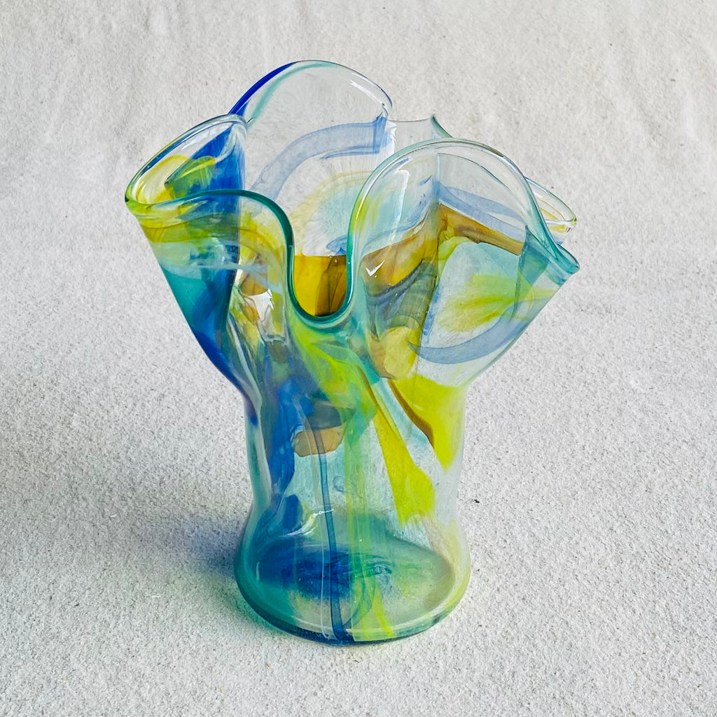 Blown glass - vase (floppy 20cm)