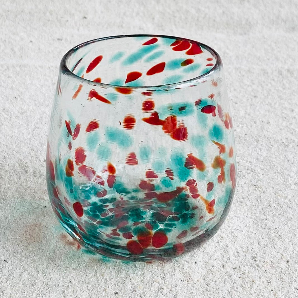Blown glass - tumbler (short round small) ~ 250ml