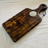 chopping board, large - chopping area 36x25cm, handle 19cm - total 56cm L