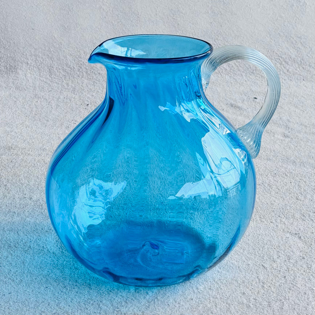 Blown glass - jug (fat)