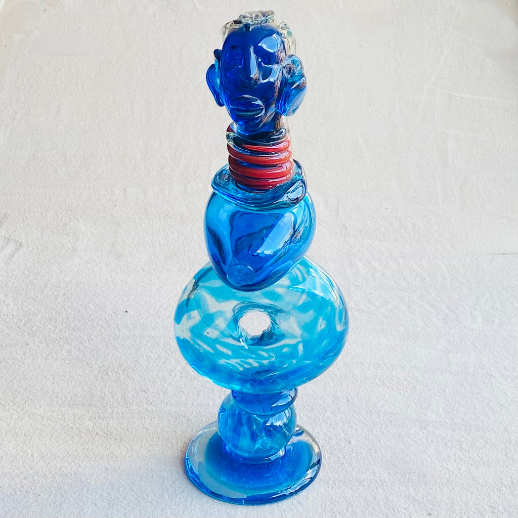 Blown glass - murrine fetish by Anselm