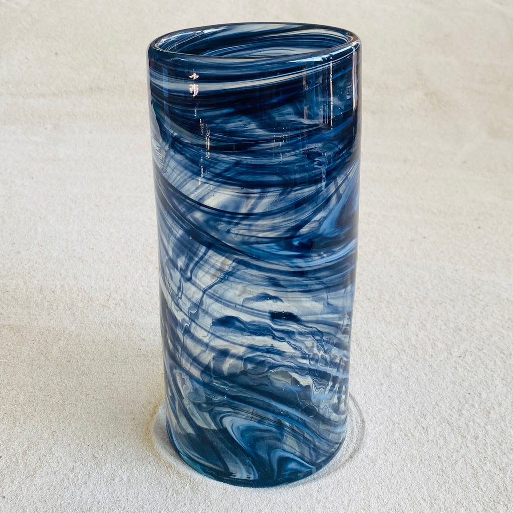 Blown glass - vase (cylinder 25cm)