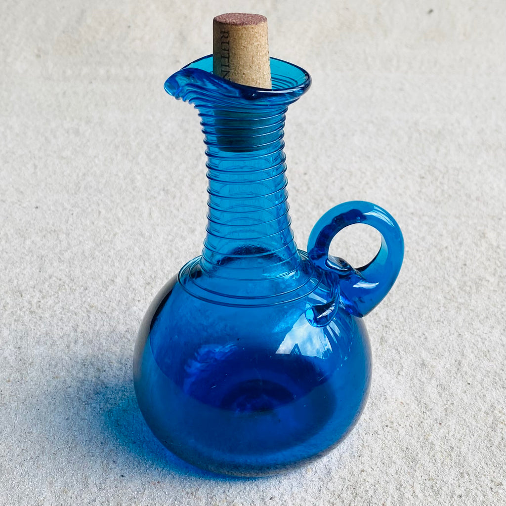Blown glass -  olio jug