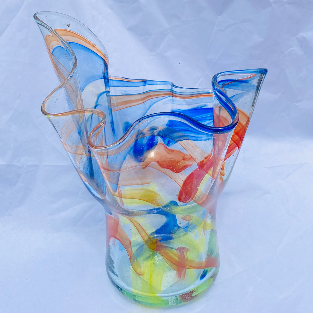 Blown glass - vase (floppy 30cm)