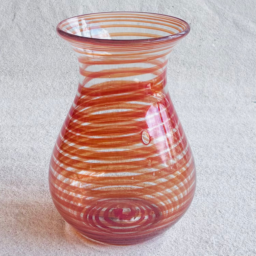 Blown glass - vase (pot 20cm)